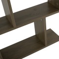 SIDE TABLE WITH STORAGE SPACES FK8881.12 MELAMINE IN OLIVE GREY COLOR 50x17x56Hcm. SIDE TABLE WITH STORAGE SPACES FK8881.12 MELAMINE IN OLIVE GREY COLOR 50x17x56Hcm.