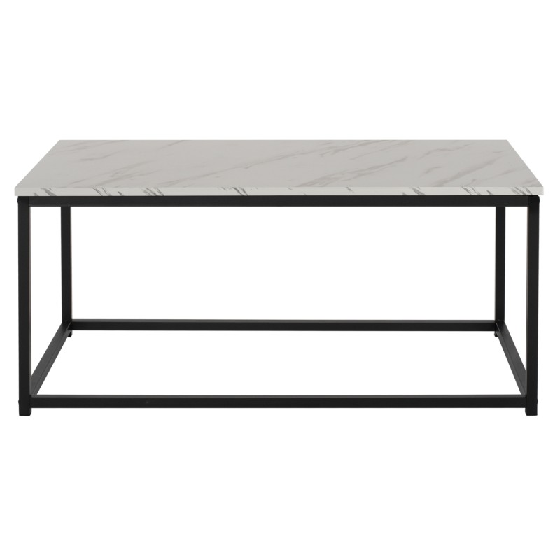 COFFEE TABLE SAFFRON FK8975.12 MELAMINE WHITE MARBLE LOOK 95x55x43Hcm. COFFEE TABLE SAFFRON FK8975.12 MELAMINE WHITE MARBLE LOOK 95x55x43Hcm.
