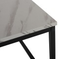 COFFEE TABLE SAFFRON FK8975.12 MELAMINE WHITE MARBLE LOOK 95x55x43Hcm. COFFEE TABLE SAFFRON FK8975.12 MELAMINE WHITE MARBLE LOOK 95x55x43Hcm.