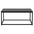 COFFEE TABLE SAFFRON FK8975.13 MELAMINE BLACK MARBLE LOOK 95Χ55Χ43Hcm.