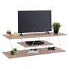TV STAND TARS FK8922.14 MELAMINE SONOMA WHITE 120x32x33Hcm.