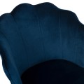 CHAIR AVIE FK8737.08 METALLIC WITH BLUE VELVET AND GOLDEN LEGS 48x48x85Ηcm. CHAIR AVIE FK8737.08 METALLIC WITH BLUE VELVET AND GOLDEN LEGS 48x48x85Ηcm.