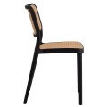 CHAIR POLYPROPYLENE MEKO FK5934.02 BLACK AND BEIGE 51x52x80Hcm. CHAIR POLYPROPYLENE MEKO FK5934.02 BLACK AND BEIGE 51x52x80Hcm.