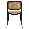 CHAIR POLYPROPYLENE MEKO FK5934.02 BLACK AND BEIGE 51x52x80Hcm. CHAIR POLYPROPYLENE MEKO FK5934.02 BLACK AND BEIGE 51x52x80Hcm.