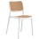 CHAIR POLYPROPYLENE MEKO FK5934.01 WHITE AND BEIGE 51x52x80Hcm.
