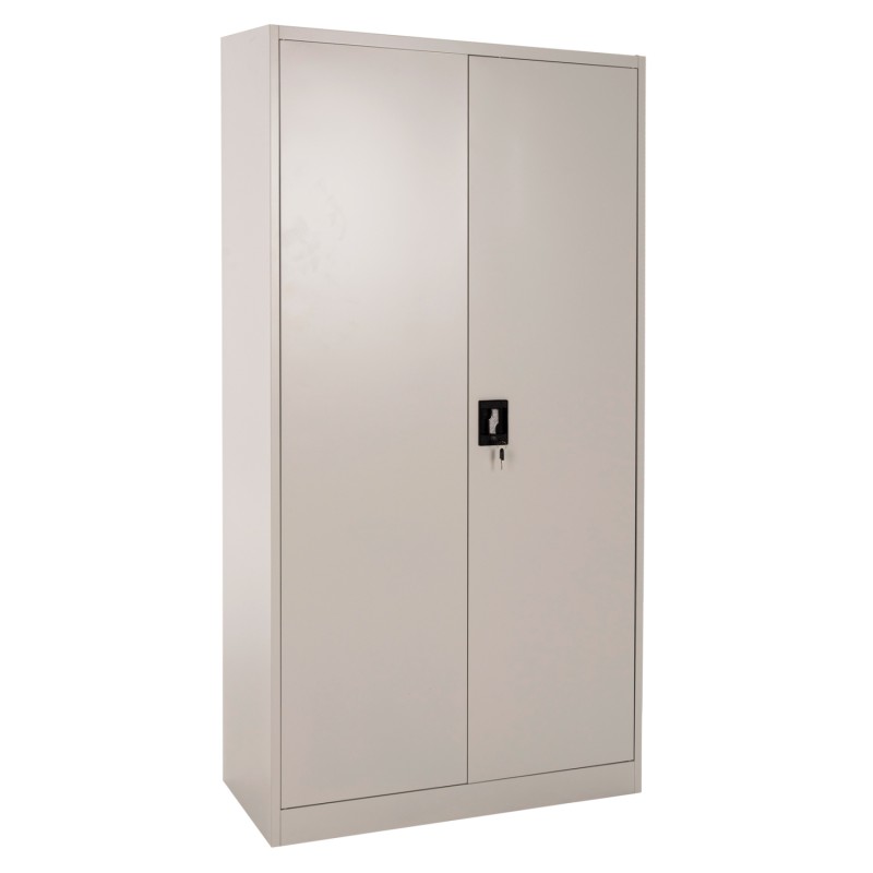WARDROBE METALLIC DURON FK5959.11 2-LEAF WITH 5 STORAGE SPACES LIGHT GREY 90Χ40Χ180Hcm. WARDROBE METALLIC DURON FK5959.11 2-LEAF WITH 5 STORAGE SPACES LIGHT GREY 90Χ40Χ180Hcm.