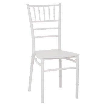 CHAIR POLYPROPYLENE CATERING FK8058.31 TIFFANY IN WHITE 39x46x88Υεκ.