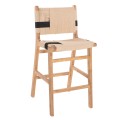 BARSTOOL MEDIUM-HEIGHT FK9325.01 RUBBERWOOD & ROPE- NATURAL RUSTIC COLOR 45x46x95Hcm. BARSTOOL MEDIUM-HEIGHT FK9325.01 RUBBERWOOD & ROPE- NATURAL RUSTIC COLOR 45x46x95Hcm.