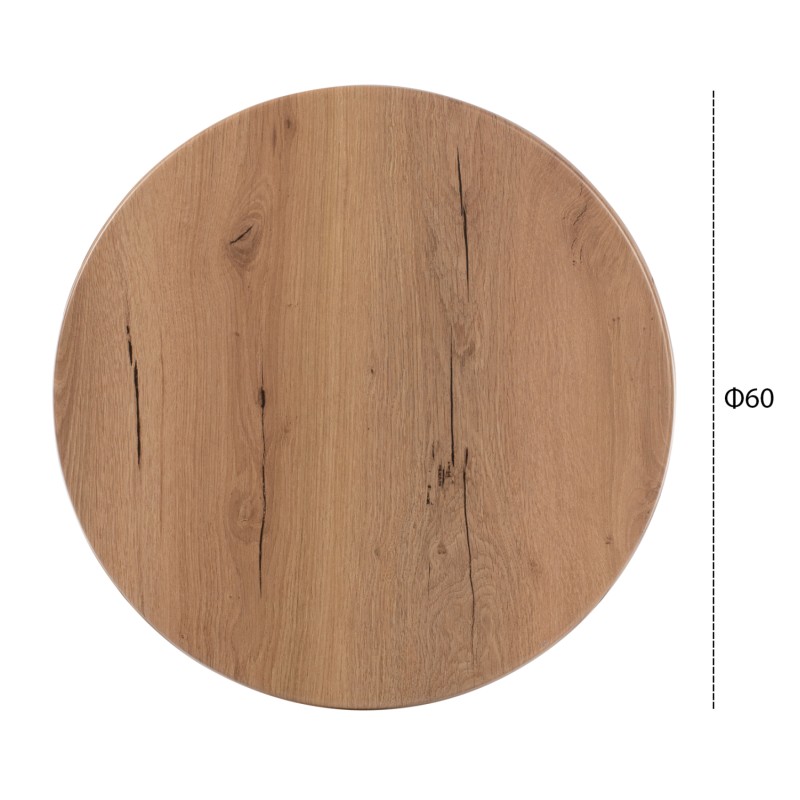 TABLETOP ROUND FK5227.14 WERZALIT 4680 Φ60 IN NATURAL WOOD COLOR TABLETOP ROUND FK5227.14 WERZALIT 4680 Φ60 IN NATURAL WOOD COLOR