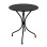 TABLE METALLIC ROUND FK5104.14 BLACK Φ60x72Hcm.