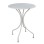 TABLE ROUND METALLIC FK5104.12 IN WHITE COLOR Φ60x72Hcm.