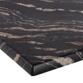 TABLETOP SQUARE FK5231.15 WERZALIT 80X80cm. BLACK GOLD MARBLE 5787 TABLETOP SQUARE FK5231.15 WERZALIT 80X80cm. BLACK GOLD MARBLE 5787