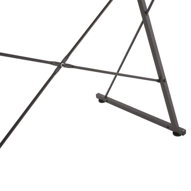 DESK NOREX FK9317 METALLIC BLACK WITH MDF DESKTOP IN OAK COLOR 116X48X89,5Hcm. DESK NOREX FK9317 METALLIC BLACK WITH MDF DESKTOP IN OAK COLOR 116X48X89,5Hcm.