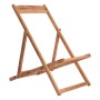 BEACH CHAIR FK5798.02 NO ARMS SOLID BEECH WOOD NATURAL COLOR IMPREGNATED