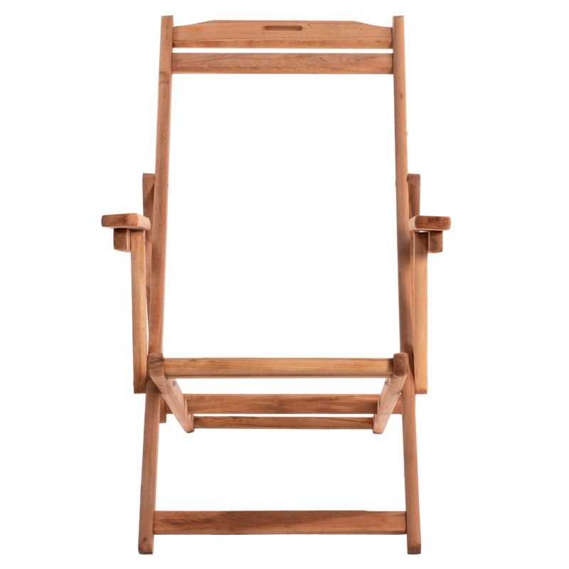 BEACH CHAIR WITH ARMS FK5799.02 IN NATURAL IMPREGNATED COLOR BEACH CHAIR WITH ARMS FK5799.02 IN NATURAL IMPREGNATED COLOR