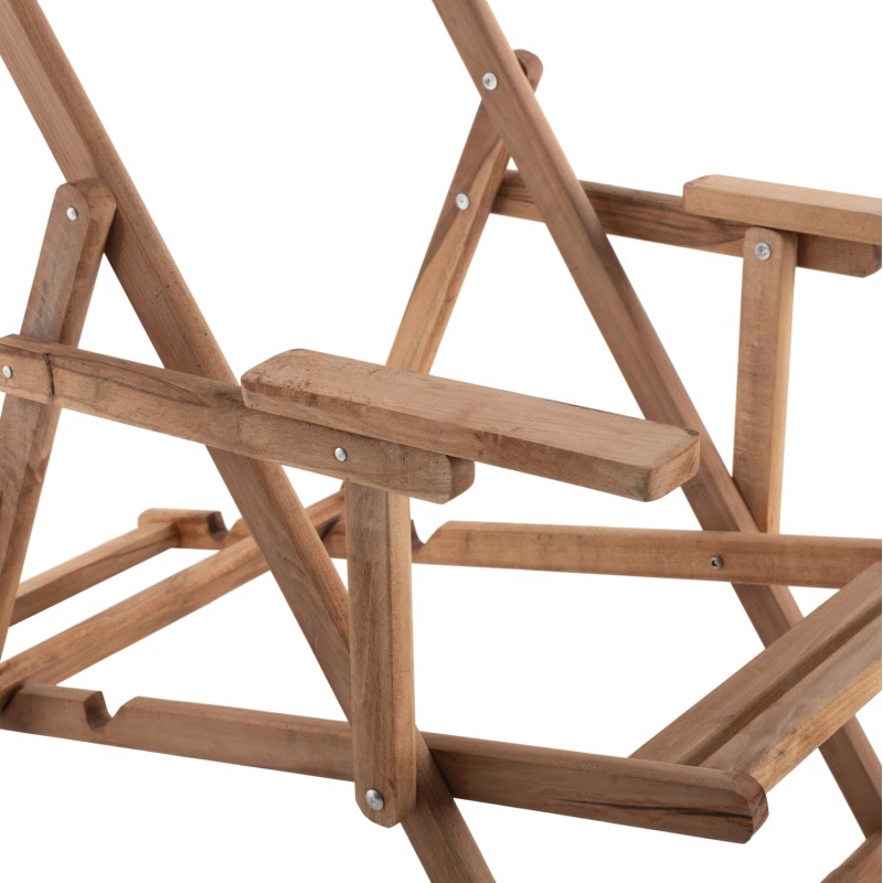 BEACH CHAIR WITH ARMS FK5799.02 IN NATURAL IMPREGNATED COLOR BEACH CHAIR WITH ARMS FK5799.02 IN NATURAL IMPREGNATED COLOR