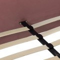 BED MAYLIN FK598.02 WITH DUSTY PINK VELVET FOR MATTRESS 120x200cm. BED MAYLIN FK598.02 WITH DUSTY PINK VELVET FOR MATTRESS 120x200cm.