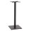 BASE FOR BAR TABLE FK439.20 MATTE GREY METAL WITH HEIGHT ADJUSTERS 46Χ46Χ108Hcm.