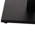 BASE FOR TABLE FK475.01 ALUMINUM MATTE BLACK-46x46cm CROSS 46Χ46Χ72Hcm. BASE FOR TABLE FK475.01 ALUMINUM MATTE BLACK-46x46cm CROSS 46Χ46Χ72Hcm.
