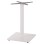 BASE FOR TABLE FK475.02 ALUMINUM MATTE WHITE-46x46cm CROSS- 46Χ46Χ72Hcm.