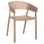 ARMCHAIR POLYPROPYLENE PERFOE FK5941.03 IN CAPPUCCINO 56x50x73Hcm.