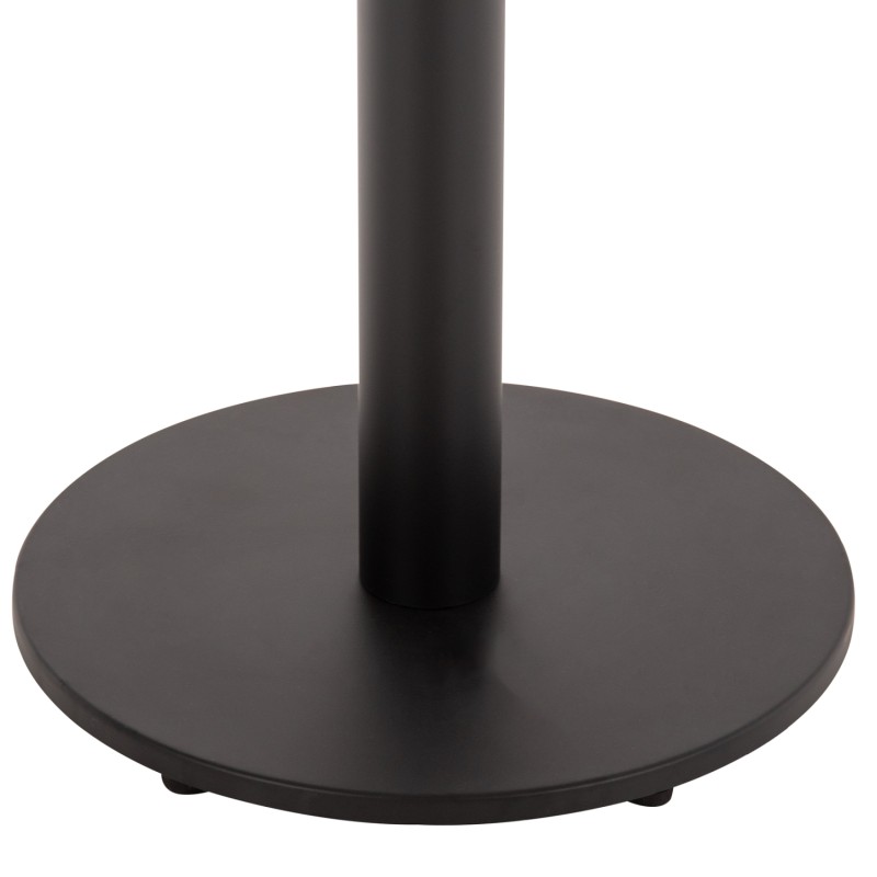 TABLE BASE ALUMINUM FK476.01 ROUND IN MATTE BLACK 48x48cm CROSS Φ45Χ72Hcm. TABLE BASE ALUMINUM FK476.01 ROUND IN MATTE BLACK 48x48cm CROSS Φ45Χ72Hcm.