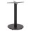 TABLE BASE ALUMINUM FK476.20 ROUND IN GREY 48x48cm CROSS Φ45Χ72Hcm.