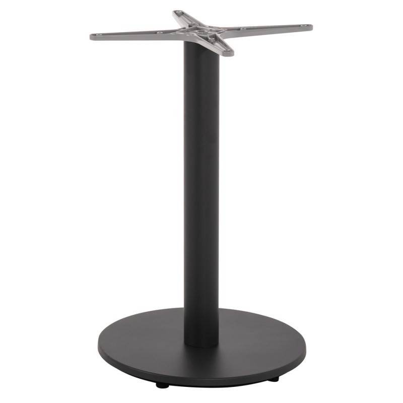 TABLE BASE ALUMINUM FK476.20 ROUND IN GREY 48x48cm CROSS Φ45Χ72Hcm. TABLE BASE ALUMINUM FK476.20 ROUND IN GREY 48x48cm CROSS Φ45Χ72Hcm.