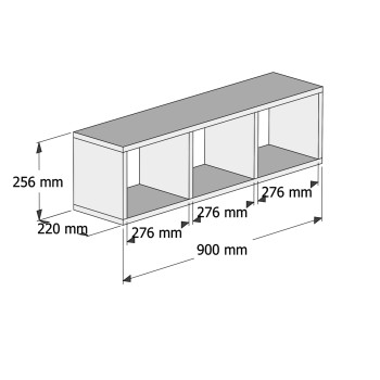 WALL SHELF MELAMINE SONOMA & WHITE 90x22x25,6Hcm.FK9228.12 WALL SHELF MELAMINE SONOMA & WHITE 90x22x25,6Hcm.FK9228.12