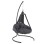 HANGING NEST AUGUST FK5922.10 MACRAME ROPE AND STEEL IN ANTHRACITE COLOR 123x113x145Hcm.