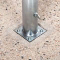 PREMIUM UMBRELLA BASE FK5476.70P CONCRETE MOSAIC 70KG WITH HANDLES AND GALVANISED TUBE Φ62mm PREMIUM UMBRELLA BASE FK5476.70P CONCRETE MOSAIC 70KG WITH HANDLES AND GALVANISED TUBE Φ62mm