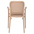 ARMCHAIR POLYPROPYLENE FLOW FK5938.03 CAPPUCCINO 55x53x86Hcm. ARMCHAIR POLYPROPYLENE FLOW FK5938.03 CAPPUCCINO 55x53x86Hcm.