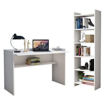 OFFICE SET 2PCS FK11774.11 WHITE MELAMINE