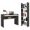 OFFICE SET 2PCS FK11774.13 MELAMINE IN GREY-WHITE