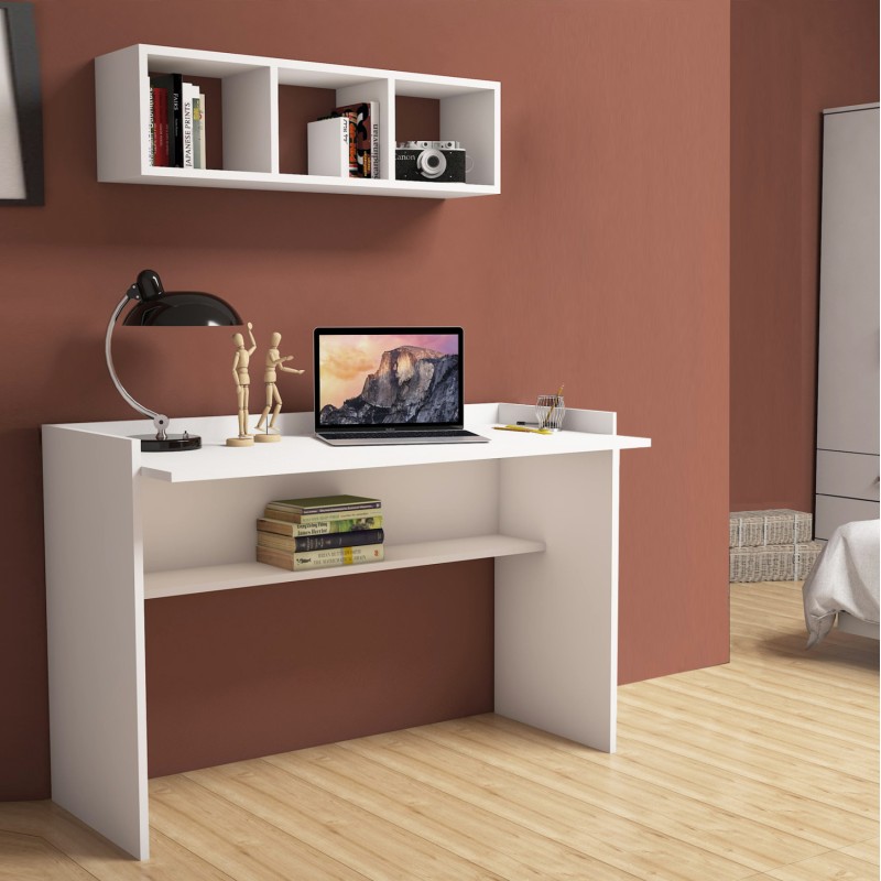 OFFICE SET 2PCS FK11775.11 MELAMINE IN WHITE OFFICE SET 2PCS FK11775.11 MELAMINE IN WHITE