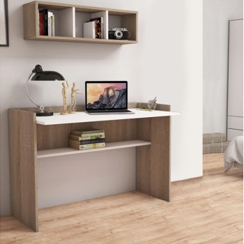 OFFICE SET 2PCS FK11775.12 MELAMINE IN SONOMA-WHITE