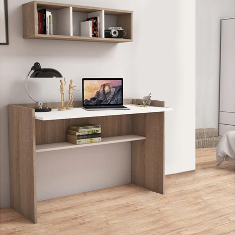 OFFICE SET 2PCS FK11775.12 MELAMINE IN SONOMA-WHITE OFFICE SET 2PCS FK11775.12 MELAMINE IN SONOMA-WHITE
