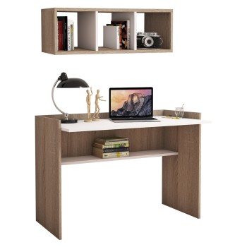 OFFICE SET 2PCS FK11775.12 MELAMINE IN SONOMA-WHITE