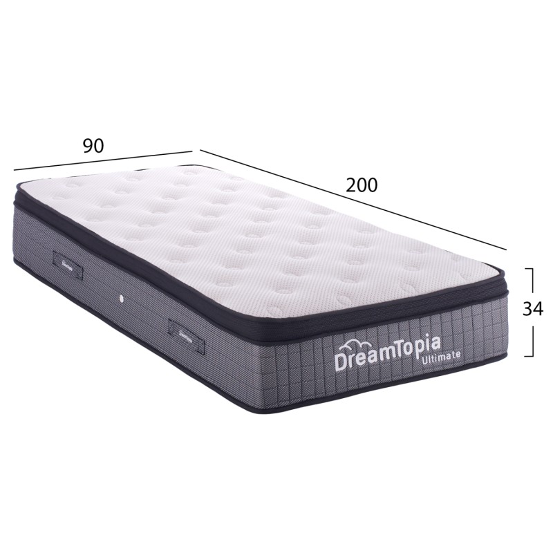 FK661.90-200 DREAMTOPIA mattress, series ULTIMATE, 90X200x34H FK661.90-200 DREAMTOPIA mattress, series ULTIMATE, 90X200x34H