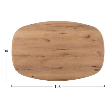 TABLETOP 4680 WERZALIT FK5916.14 NATURAL WOOD COLOR 146X94cm. TABLETOP 4680 WERZALIT FK5916.14 NATURAL WOOD COLOR 146X94cm.