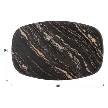 TABLETOP 5787 WERZALIT FK5916.15 BLACK&GOLD MARBLE COLOR 146X94cm. TABLETOP 5787 WERZALIT FK5916.15 BLACK&GOLD MARBLE COLOR 146X94cm.