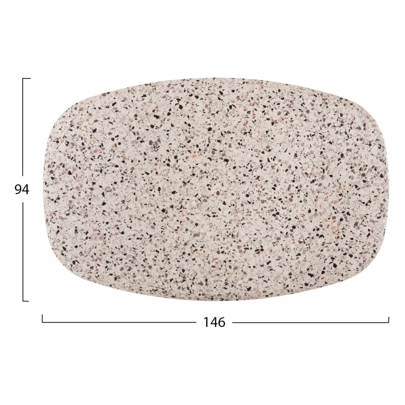 TABLETOP 5766 WERZALIT FK5916.16 TERRAZZO COLOR 146X94cm. TABLETOP 5766 WERZALIT FK5916.16 TERRAZZO COLOR 146X94cm.
