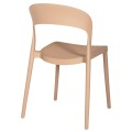 CHAIR POLYPROPYLENE CLEO FK5936.03 CAPPUCCINO 49x54,5x80,5Hcm. CHAIR POLYPROPYLENE CLEO FK5936.03 CAPPUCCINO 49x54,5x80,5Hcm.
