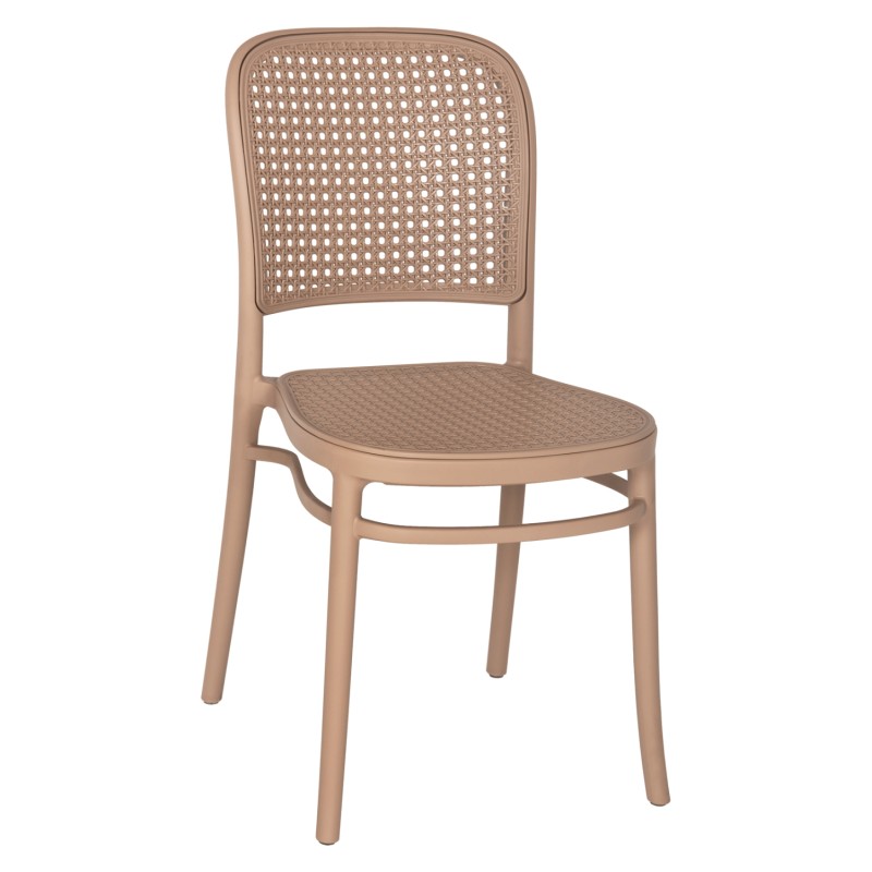 CHAIR POLYROPYLENE FLOW FK5937.03 CAPPUCCINO SEAT AND BACKREST 41x53x85,5Hcm. CHAIR POLYROPYLENE FLOW FK5937.03 CAPPUCCINO SEAT AND BACKREST 41x53x85,5Hcm.