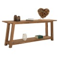 CONSOLE NO DRAWER FK9554 MADE OF RECYCLED TEAK WOOD 240x45x91Hcm. CONSOLE NO DRAWER FK9554 MADE OF RECYCLED TEAK WOOD 240x45x91Hcm.