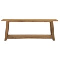 CONSOLE NO DRAWER FK9554 MADE OF RECYCLED TEAK WOOD 240x45x91Hcm. CONSOLE NO DRAWER FK9554 MADE OF RECYCLED TEAK WOOD 240x45x91Hcm.