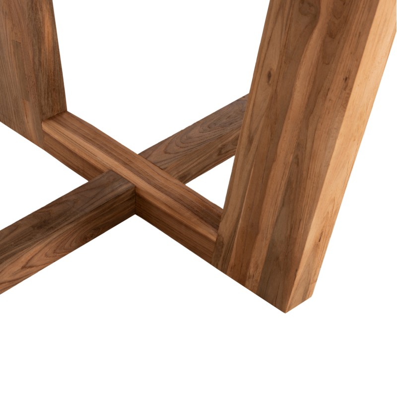 DINING TABLE IN OVAL SHAPE FK9558 RECYCLED TEAK WOOD 209x109x80Hcm. DINING TABLE IN OVAL SHAPE FK9558 RECYCLED TEAK WOOD 209x109x80Hcm.