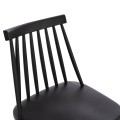 BAR STOOL HIGH SEAT VANESSA FK8459.12 BLACK PP & BLACK METAL LEGS 47x48,5x107Hcm. BAR STOOL HIGH SEAT VANESSA FK8459.12 BLACK PP & BLACK METAL LEGS 47x48,5x107Hcm.