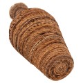 DECORATIVE FLOOR VASE FK7836 BANANA FIBER RUSH-MAT IN BROWN COLOR Φ43x100Hcm. DECORATIVE FLOOR VASE FK7836 BANANA FIBER RUSH-MAT IN BROWN COLOR Φ43x100Hcm.