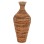 DECORATIVE FLOOR VASE FK7836 BANANA FIBER RUSH-MAT IN BROWN COLOR Φ43x100Hcm.